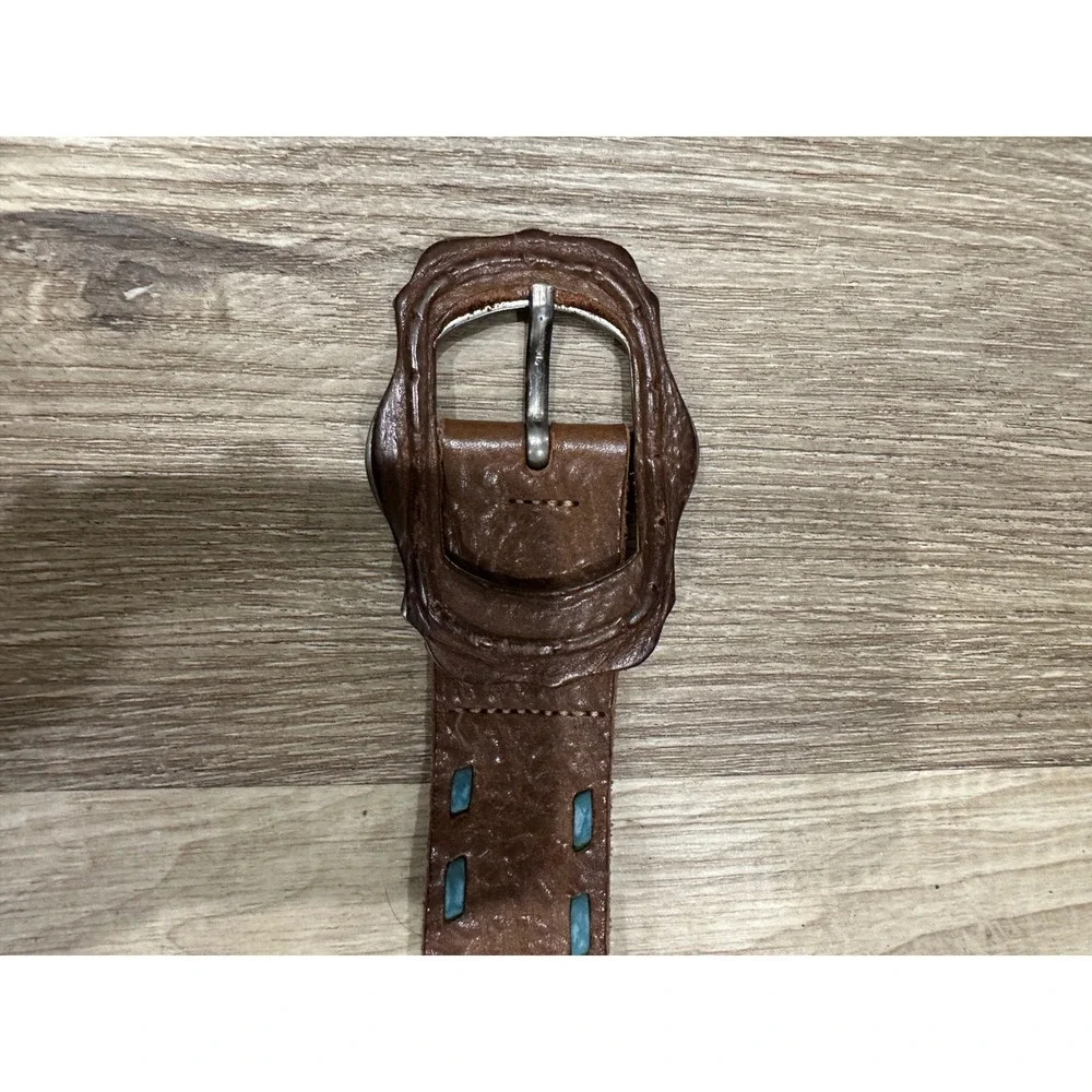 Oillily Leather Belt bundle LOT OF 3 S80 Made in Italy - Picture 6 of 8